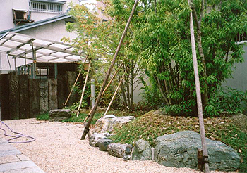 個人庭　F邸　癒しの空間②